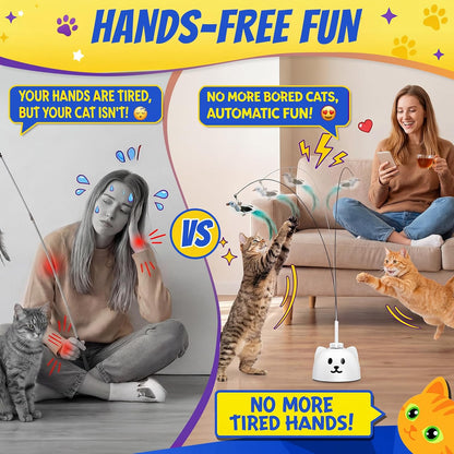 10-minute auto play session with touch-activated restart and 5-hour auto shutoff