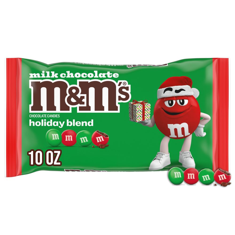 10-ounce resealable-style bag of milk chocolate m&m's