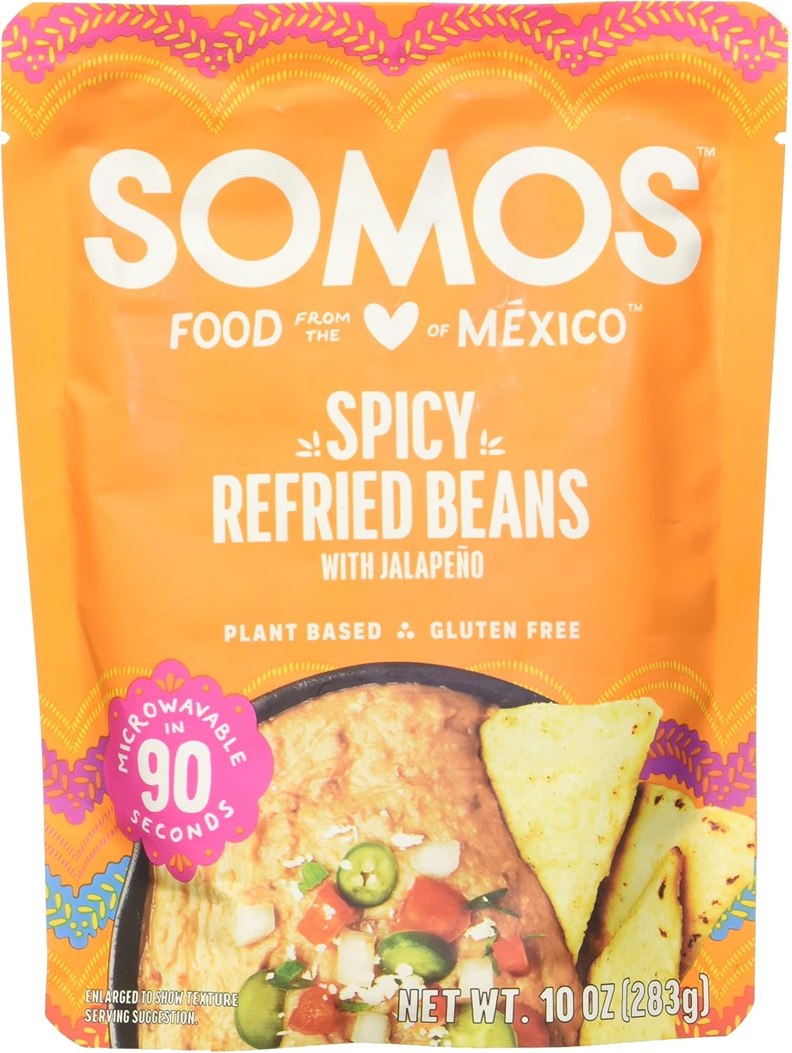 10 oz ventable microwave pouch with 90-second cook time
