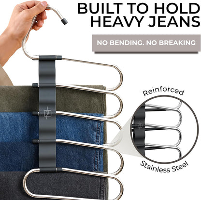 10-pound / 10-pair weight capacity without bending