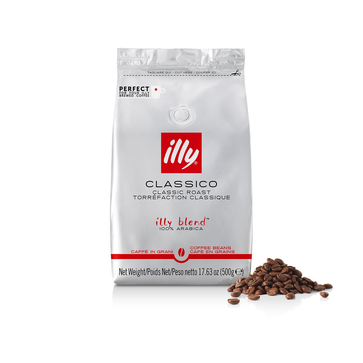 100% arabica coffee beans sourced from growers in over 30 countries