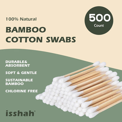 100% biodegradable organic cotton tips