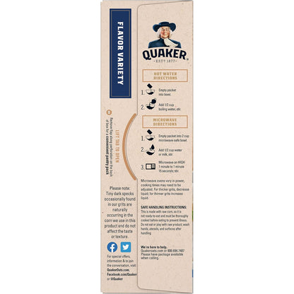 100 calories per packet with iron and calcium fortification