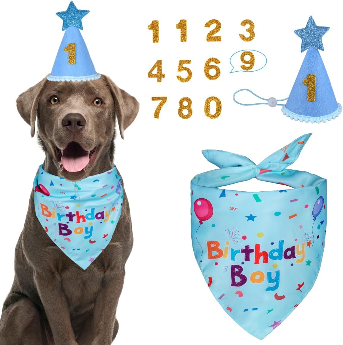 100% cotton bandana and hat with double-layer stitching for durability and comfort