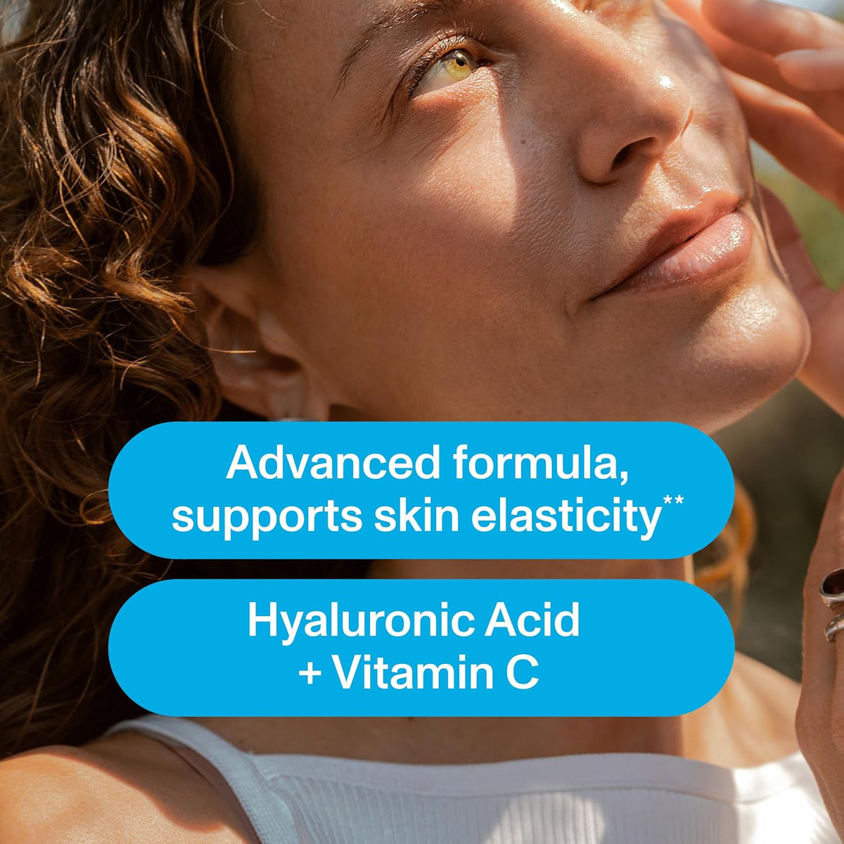 100% daily value of vitamin c to stimulate natural collagen production