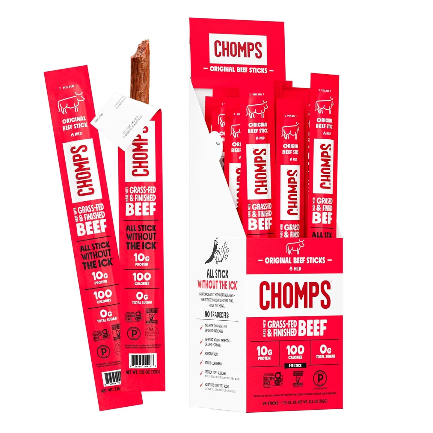 100% grass-fed and grass-finished beef with no antibiotics or hormones