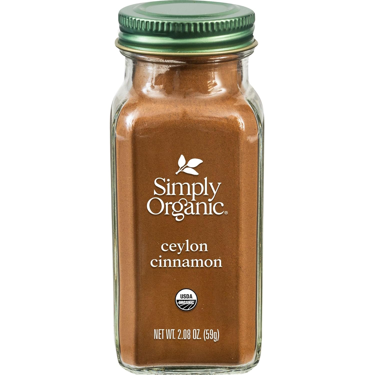 100% ground organic ceylon cinnamon (cinnamomum verum)