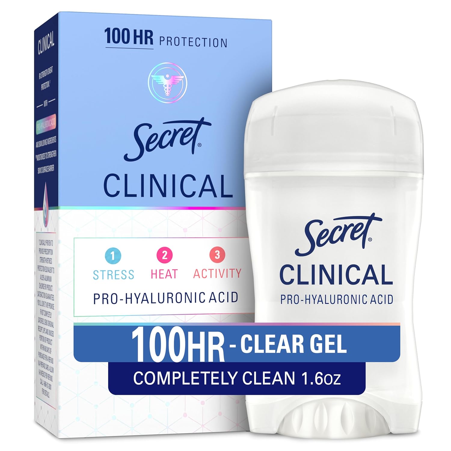 100-hour sweat and odor protection rating