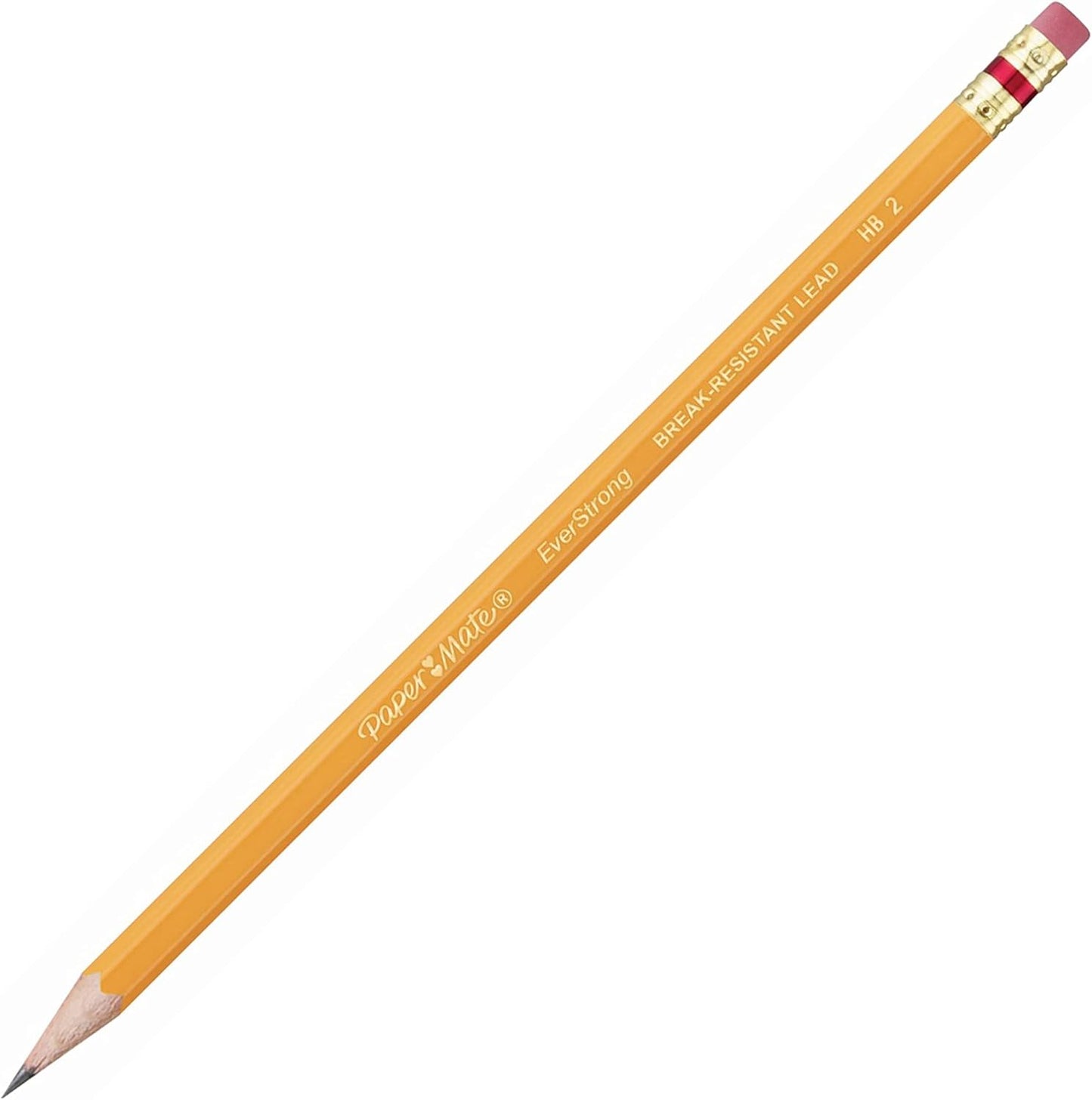 100% latex-free eraser on the end of each pencil