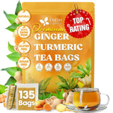FreshDrinkUS Turmeric Ginger Tea Bags – Clean-Label Pantry Staple for Intentional Kitchens