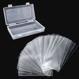 100 Pack Paper Money Holders with Storage Case – Thoughtful Birthday Gift for Collectors and Hobbyists