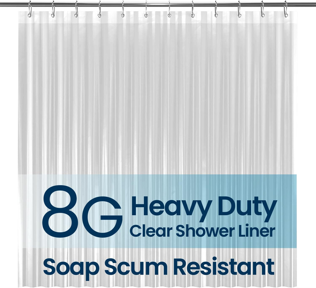 100% peva construction, pvc- and chlorine-free with no chemical odor