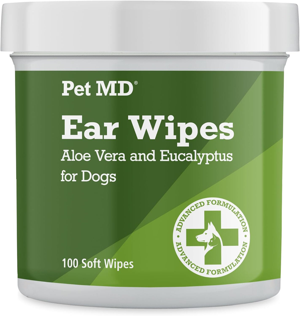 100 pre-moistened disposable wipes per tub for long-lasting supply