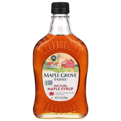 100% pure grade a maple syrup