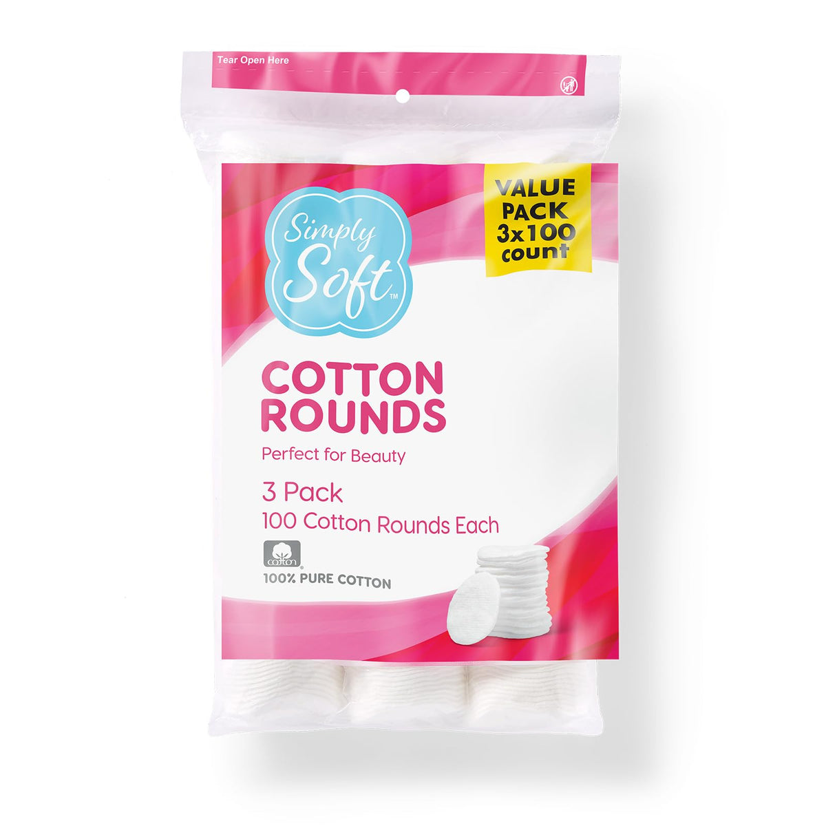 100% pure natural cotton composition