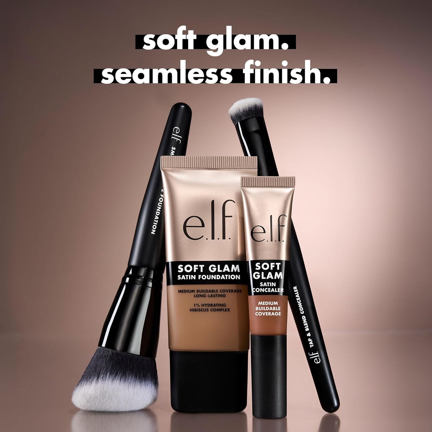 100% vegan synthetic bristles with leaping bunny and peta cruelty-free certification