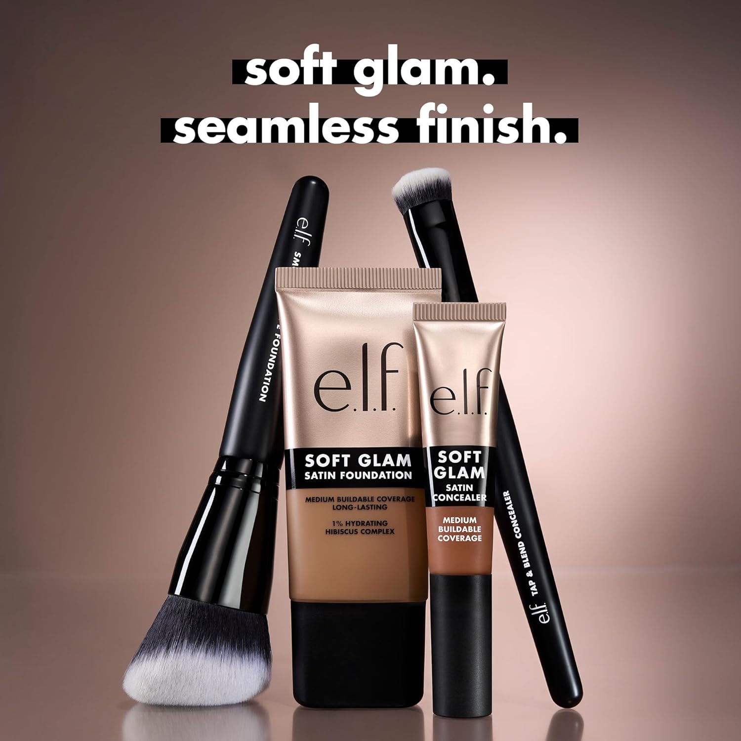 100% vegan synthetic bristles with leaping bunny and peta cruelty-free certification