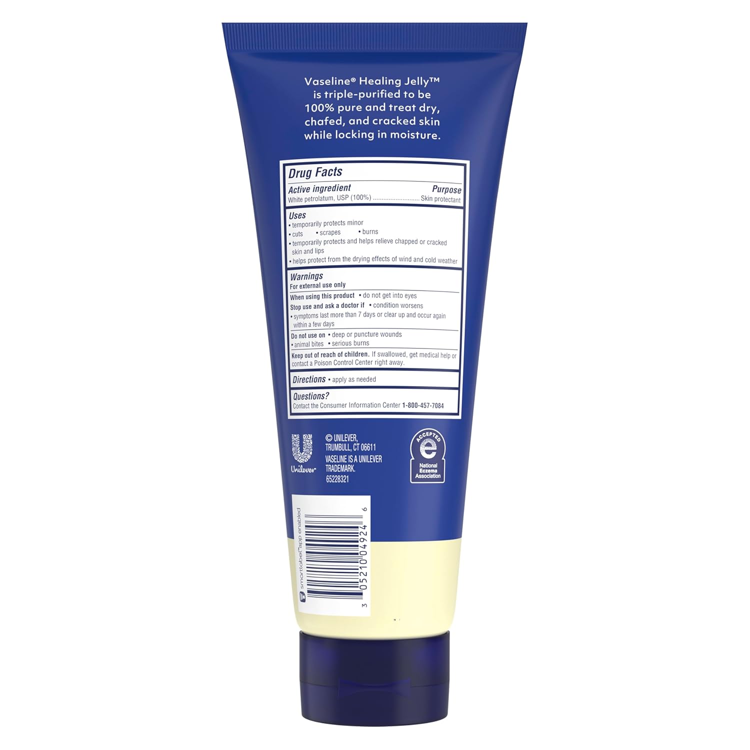 100% white petrolatum single-ingredient formula