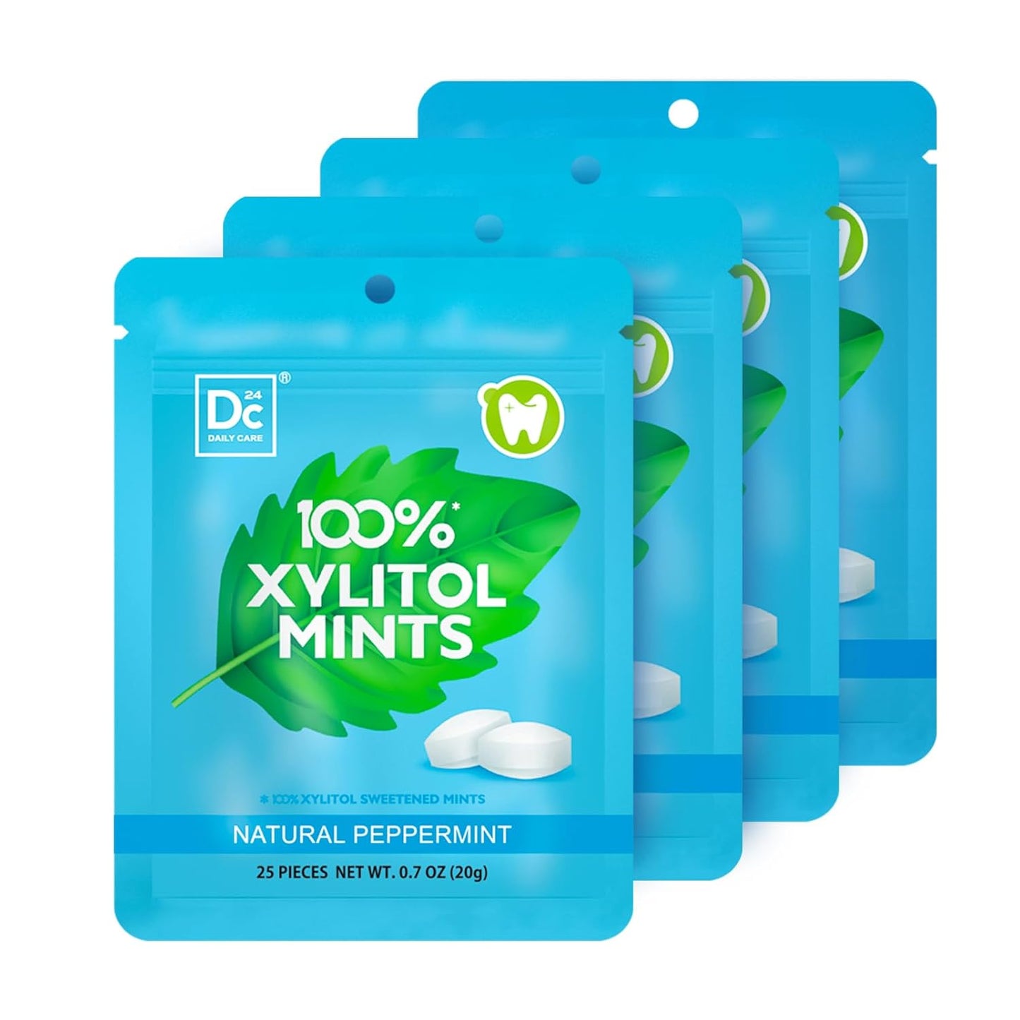 100% xylitol sweetener with no aspartame or artificial sweeteners