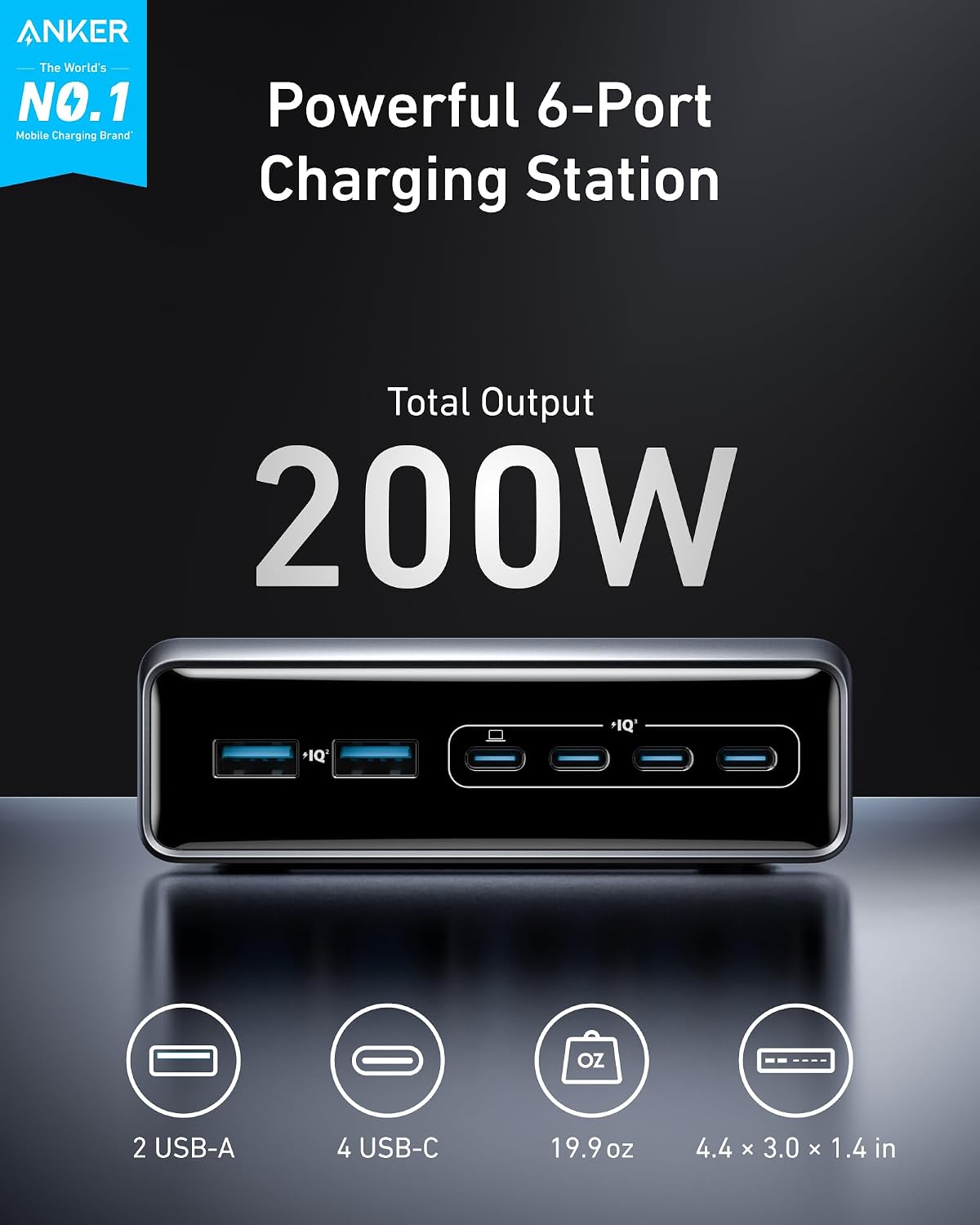 100w max per usb-c port when two ports are used simultaneously