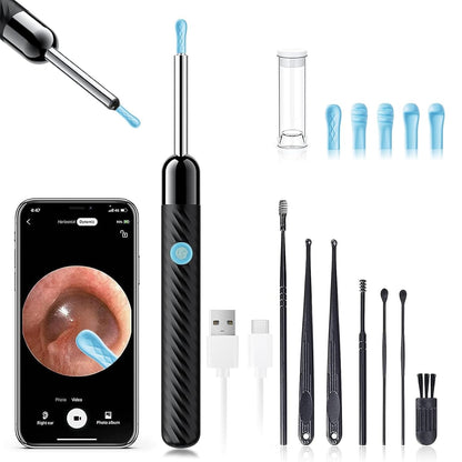 1080p hd camera with 6 led lights operating at near body temperature