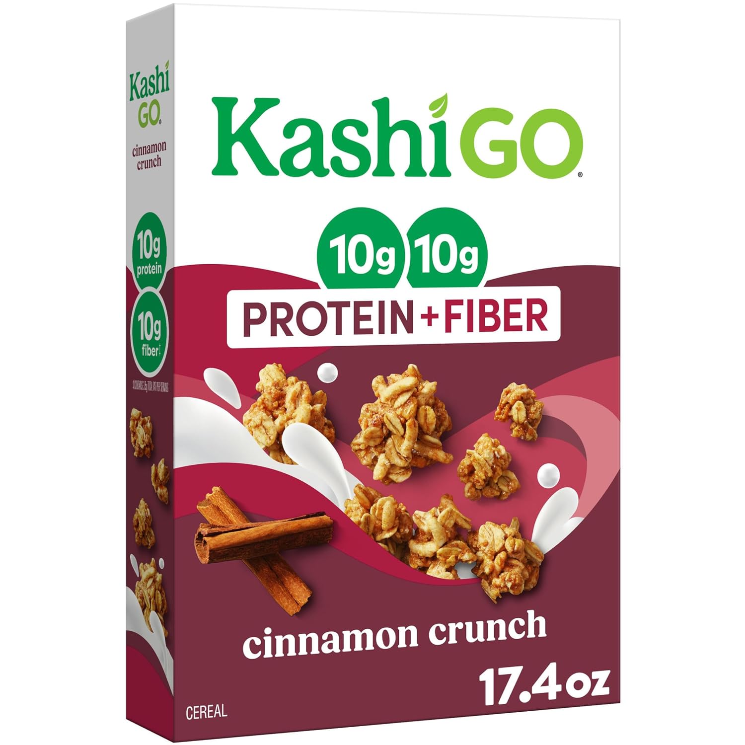 10g plant protein per serving (17% daily value)