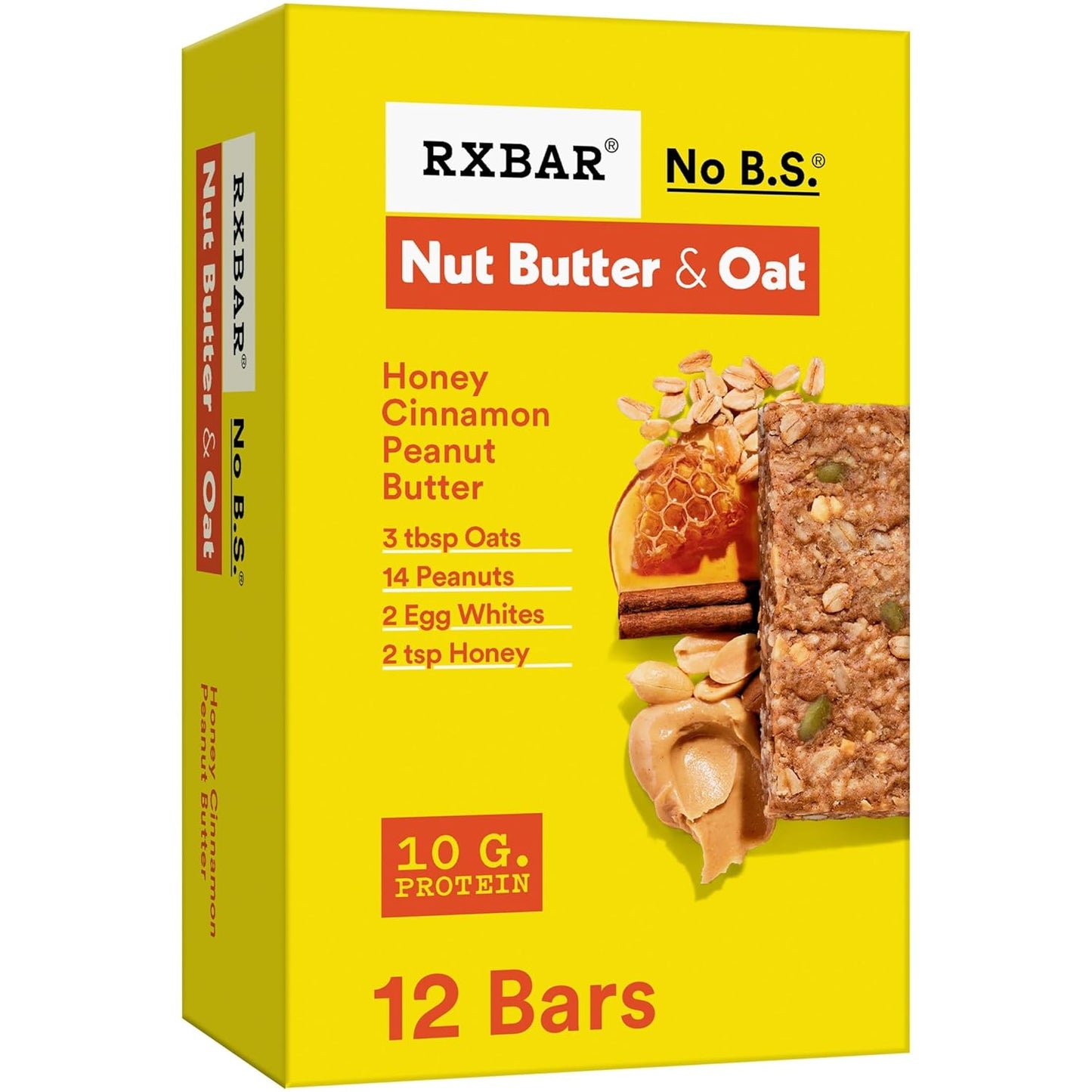 10g protein per bar (13% daily value)