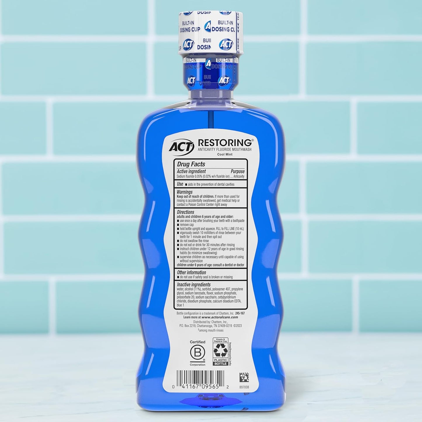 11% alcohol content for an invigorating clean