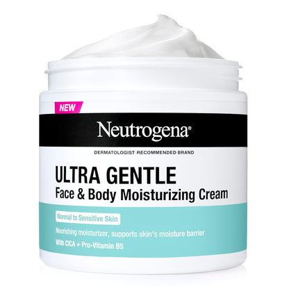 11 oz tub sized for extended daily use across face and body