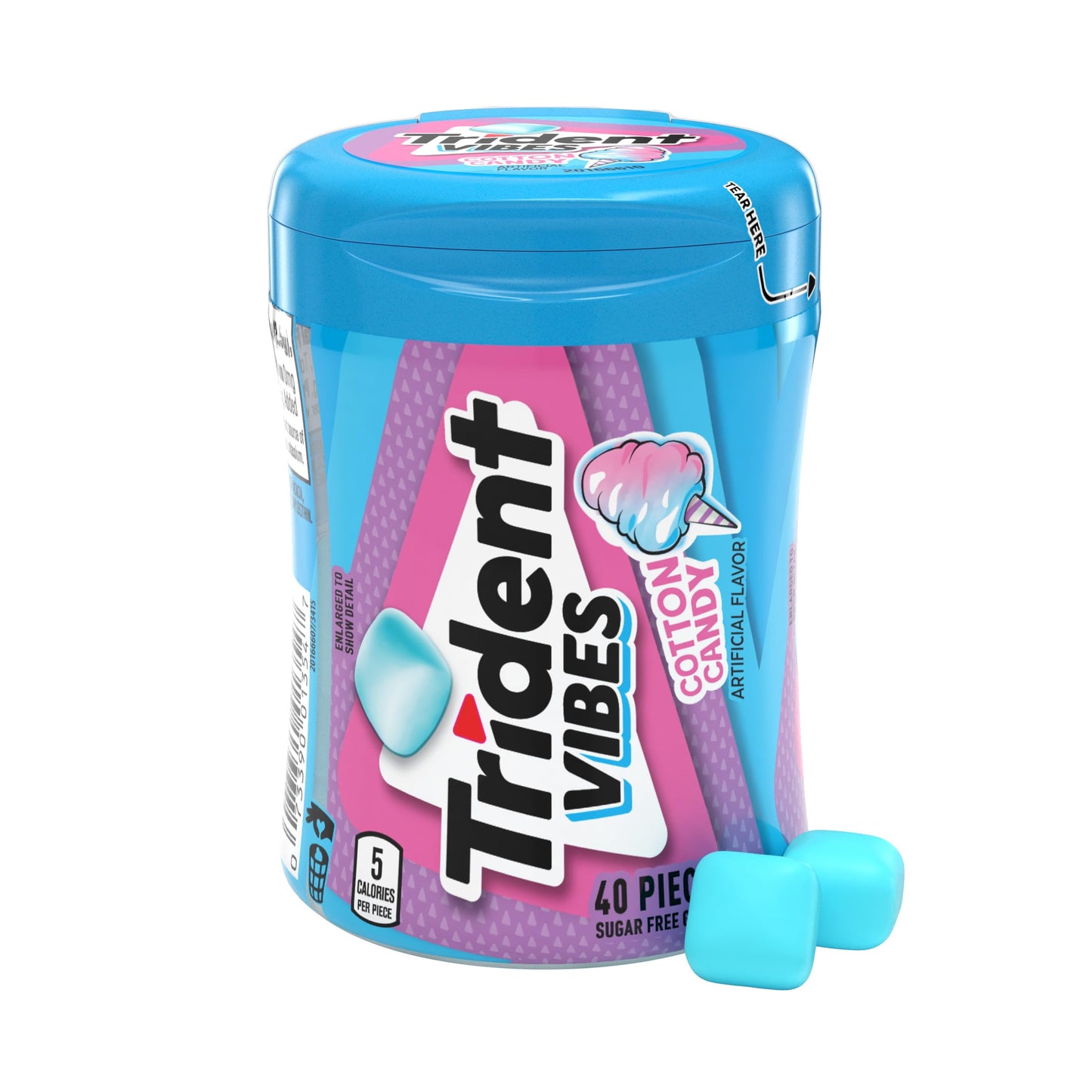 11-variant product line offering flavors (blue raspberry, redberry, spearmint rush, tropical beat, cotton candy, strawberry lollipop) and pack sizes (1, 3, 4, 8, 9) for varied consumer needs