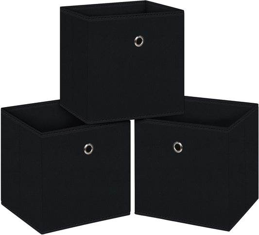 11" x 11" x 11" cube dimensions that fit standard cube storage shelving