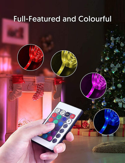 111111 Battery Powered LED Strip Lights – Wireless Minimalist Accent Light for Clean Living Spaces