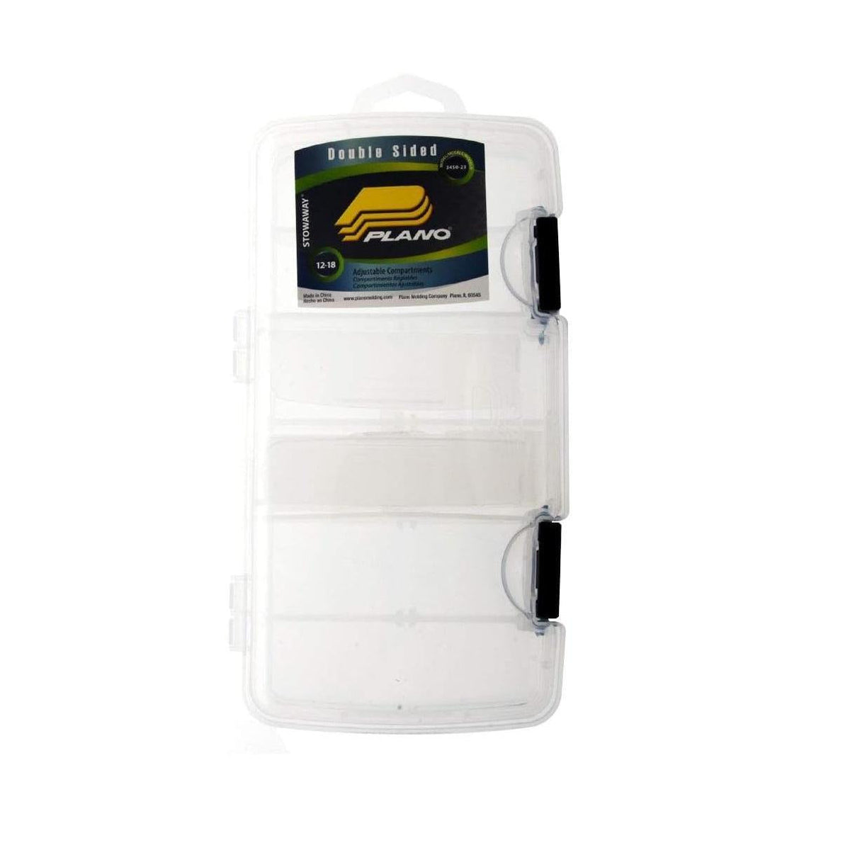 12-18 adjustable/removable dividers creating customizable compartment layouts