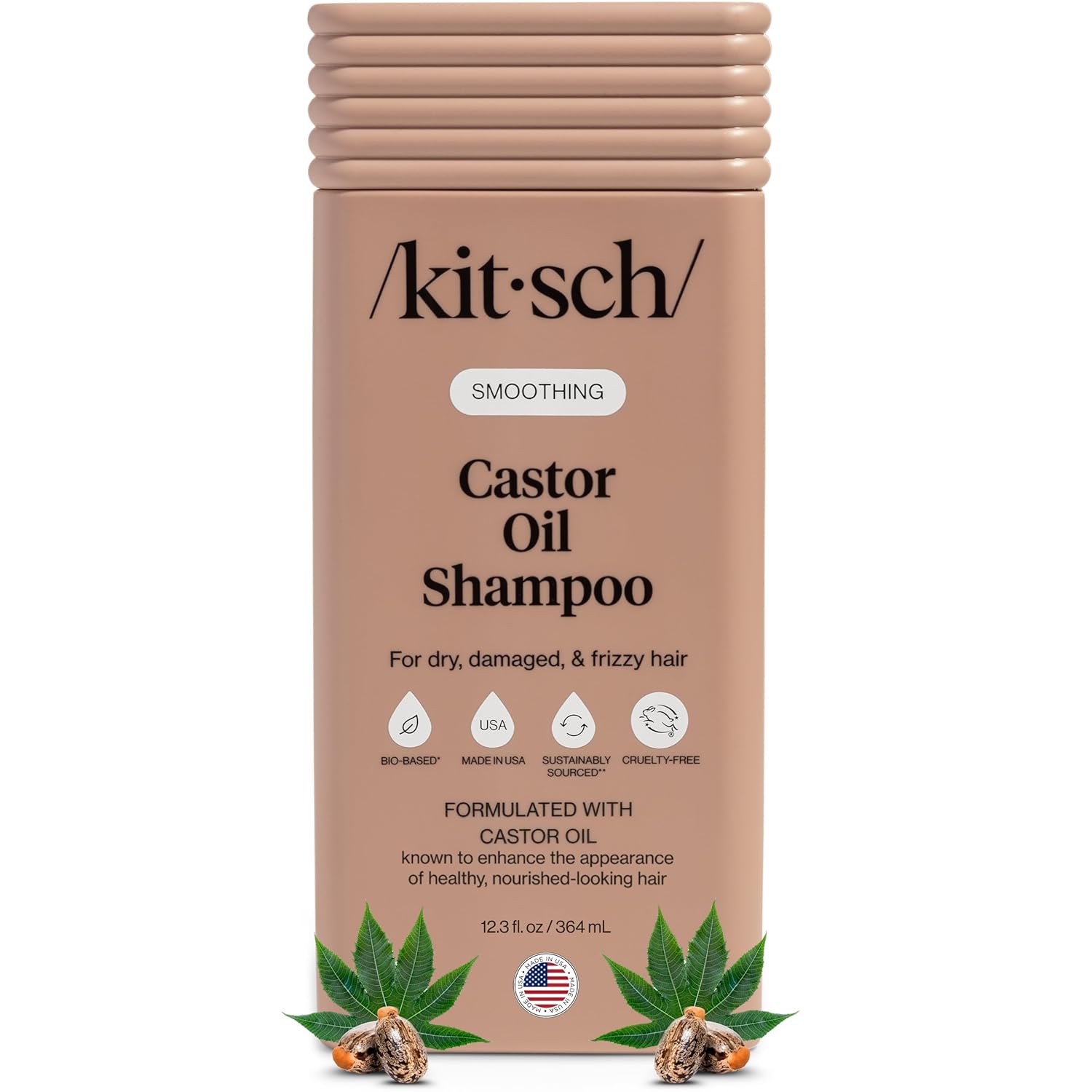 12.3 oz liquid shampoo with 87% bio-based formulation