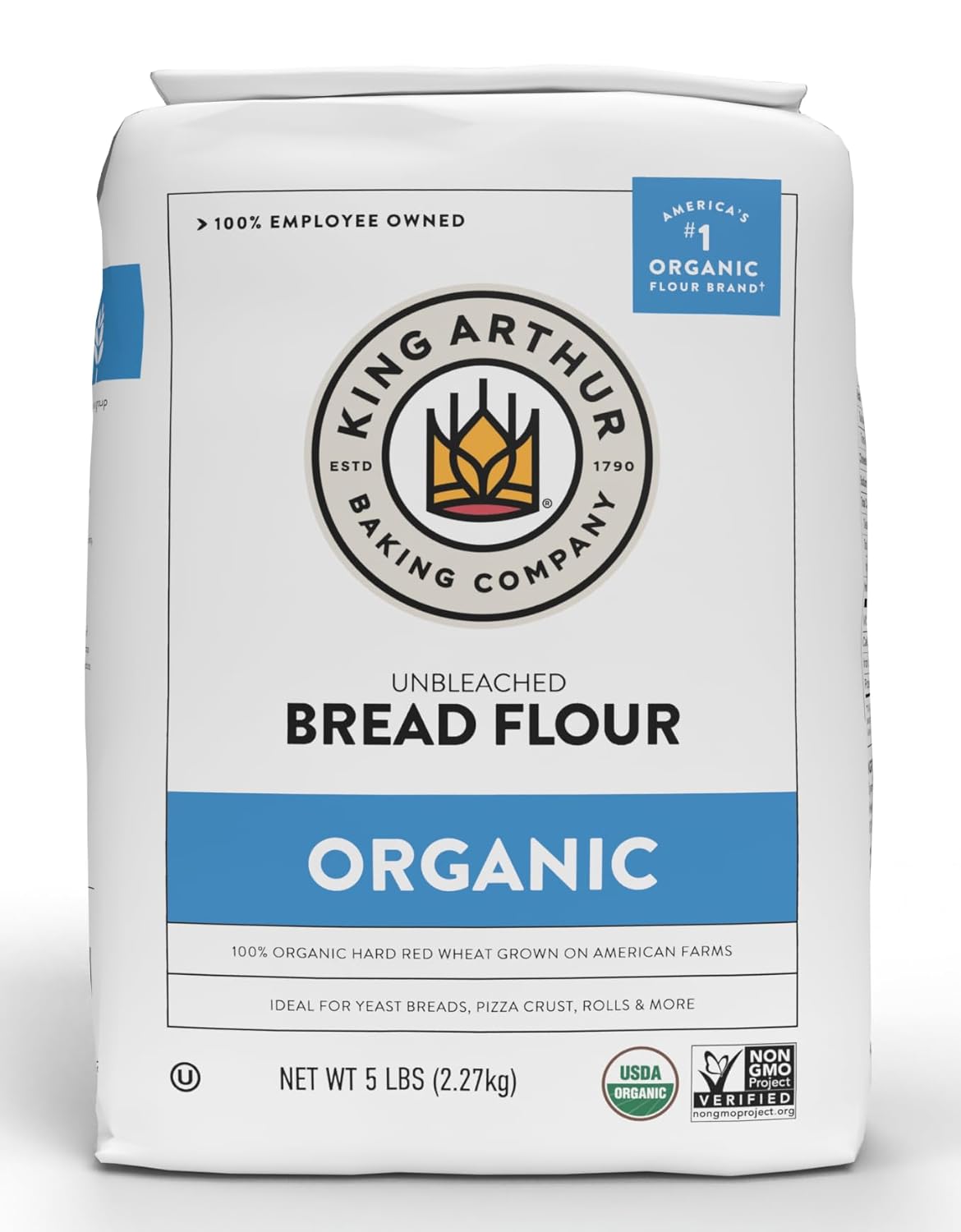 12.7% protein — about one full point higher than competing national bread flours
