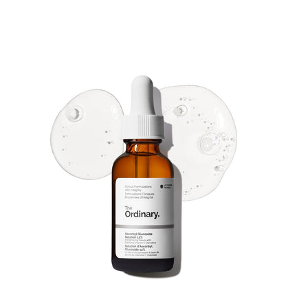 12% ascorbyl glucoside, a water-soluble vitamin c derivative