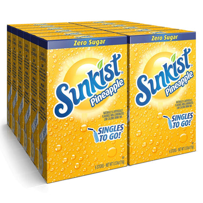 12 available flavor variants including orange, lemon lime, grape, pineapple, strawberry, peach, mango orange, blood orange, strawberry tangerine, and vitamin c variety packs