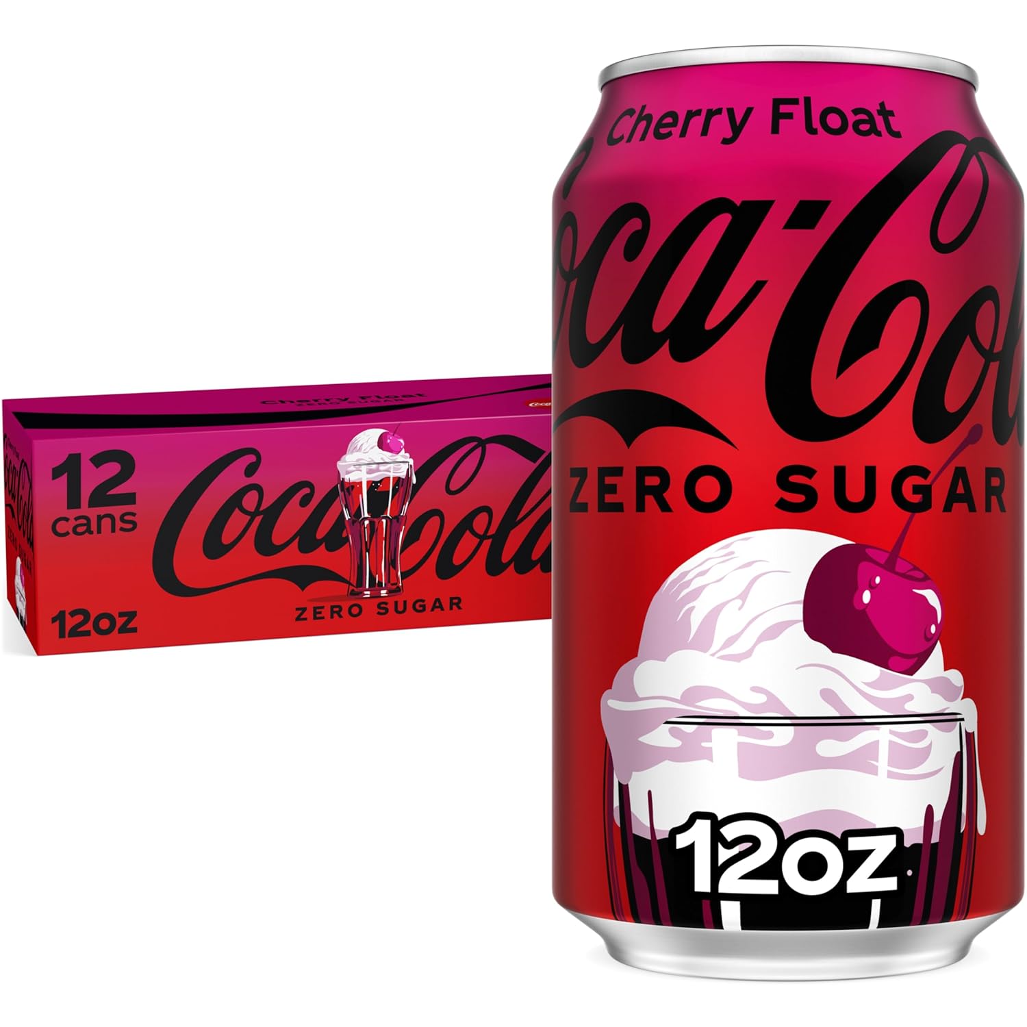 12 fl oz aluminum cans in a 12-pack configuration