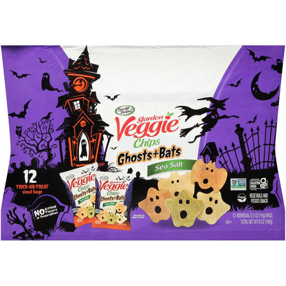 12 individually wrapped 0.5 oz bags for built-in portion control