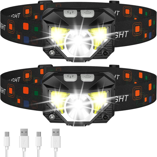 1200-lumen led with 984 ft beam distance and 60° pivotable head