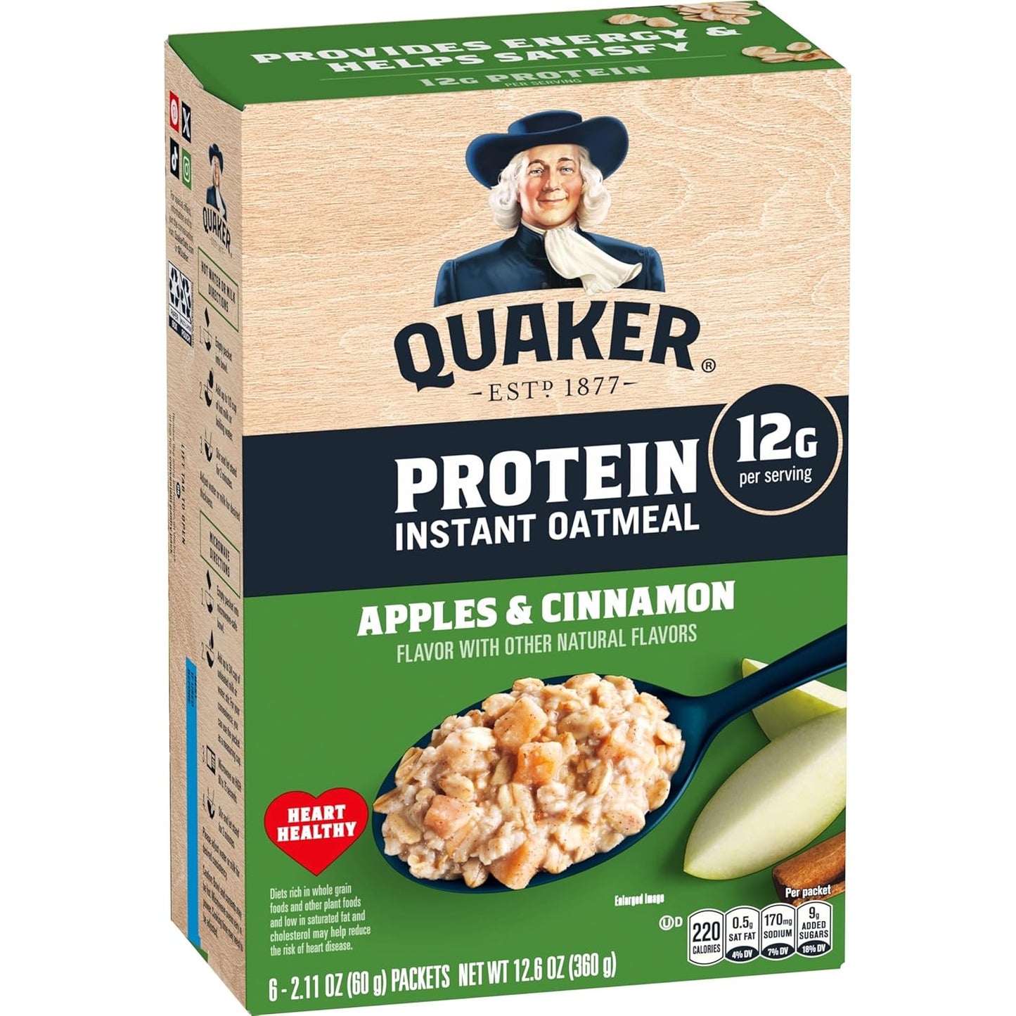 12g protein per serving