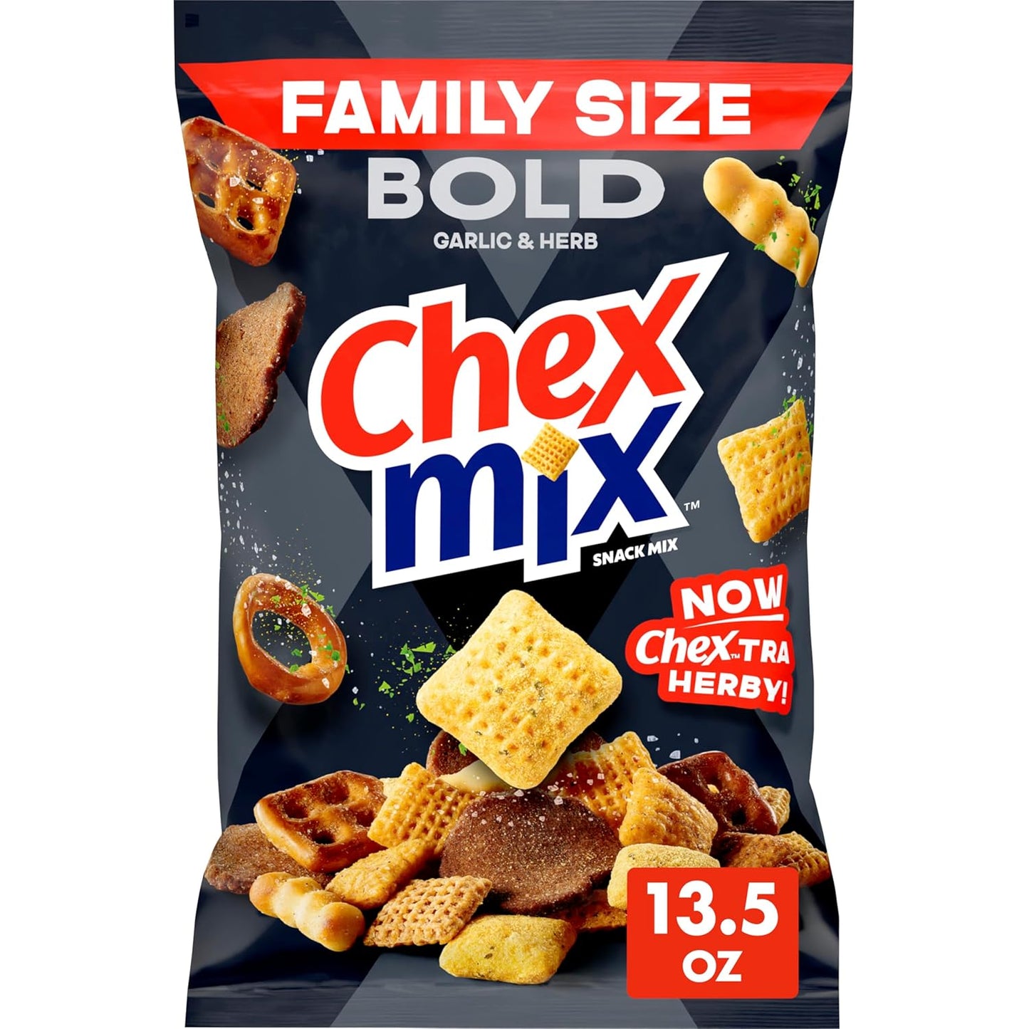 13.5 oz family-size resealable bag built for sharing