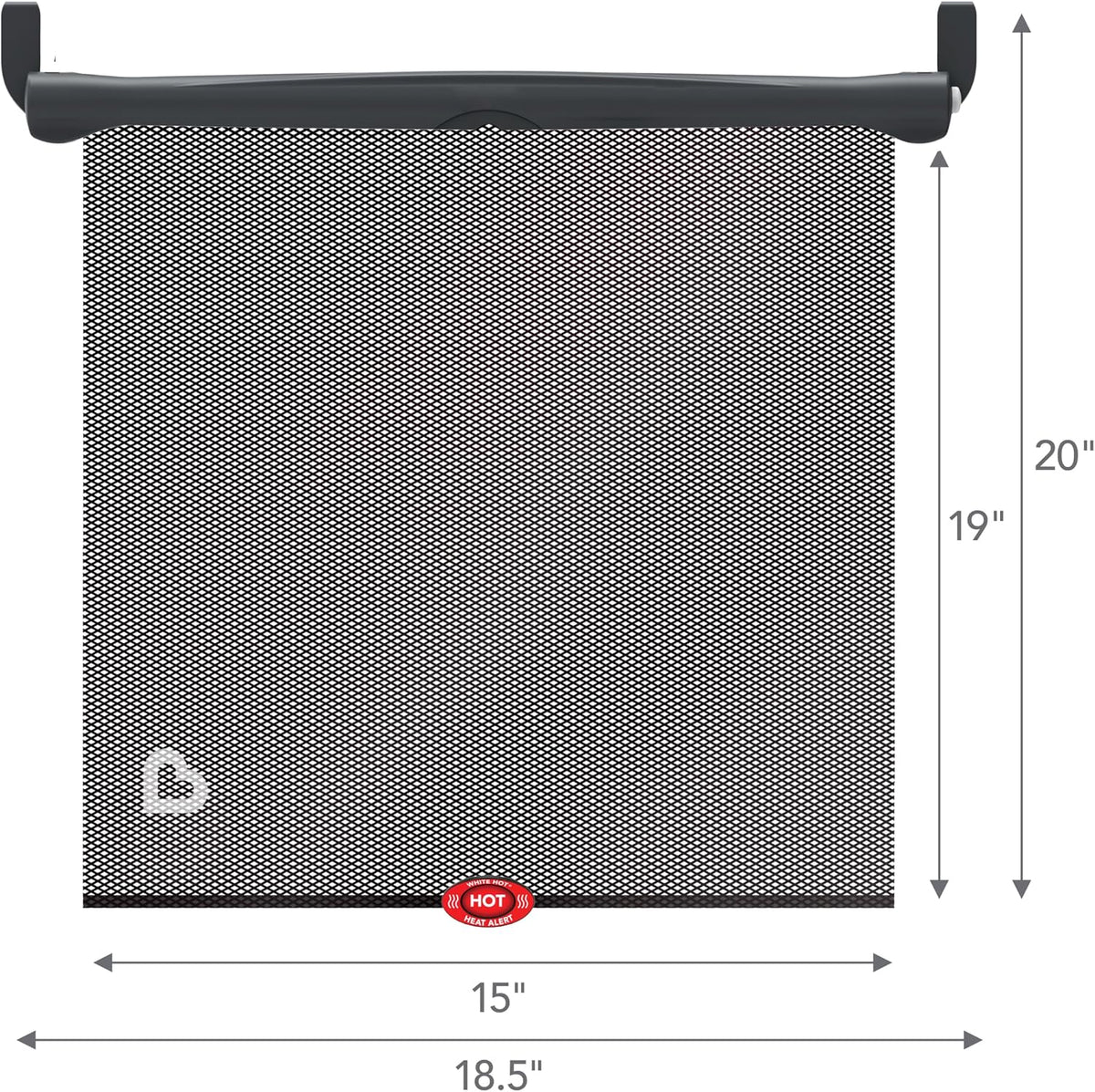 13.7 oz lightweight construction that does not sag or distort window seals