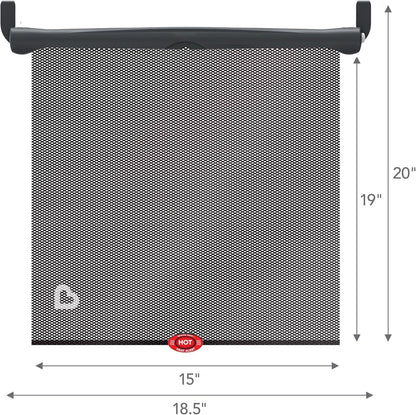 13.7 oz lightweight construction that does not sag or distort window seals