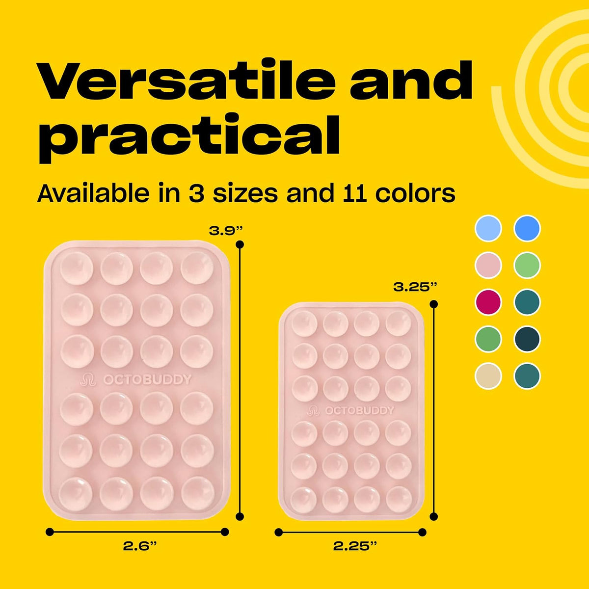 13 one-sided color variants (darth vader black, marigold, chalk pink, red, wisteria, blue ashes, turquoise, hot pink, green ash, spade green, teal, baby blue, pastel turquoise)