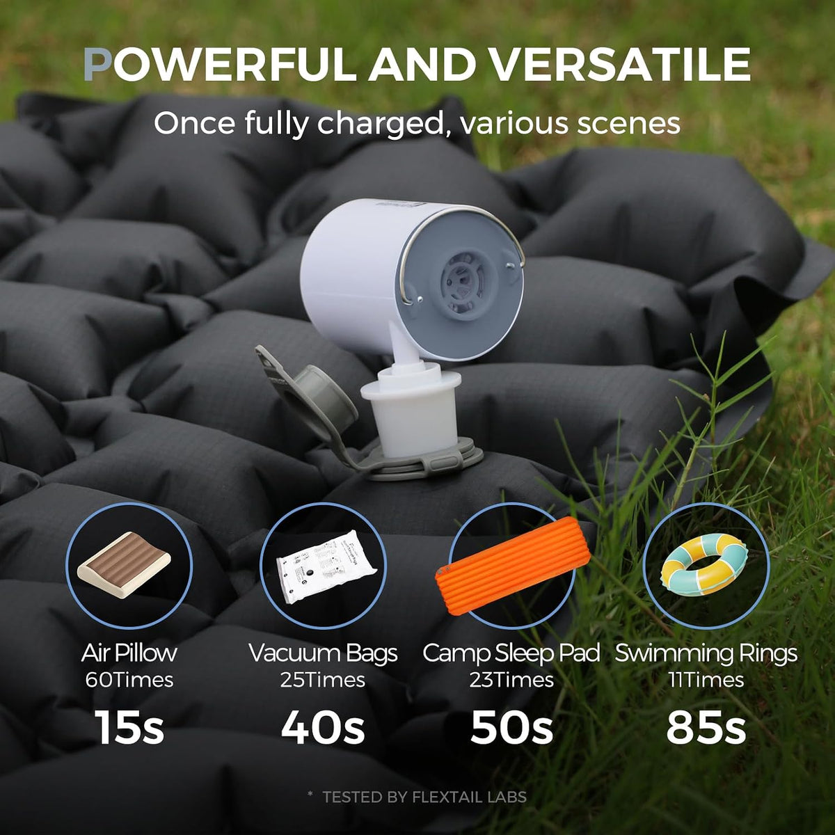 1300 mah rechargeable lithium battery delivering up to 15 minutes runtime