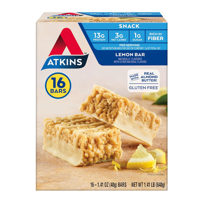 13g of protein per bar from soy and whey protein sources