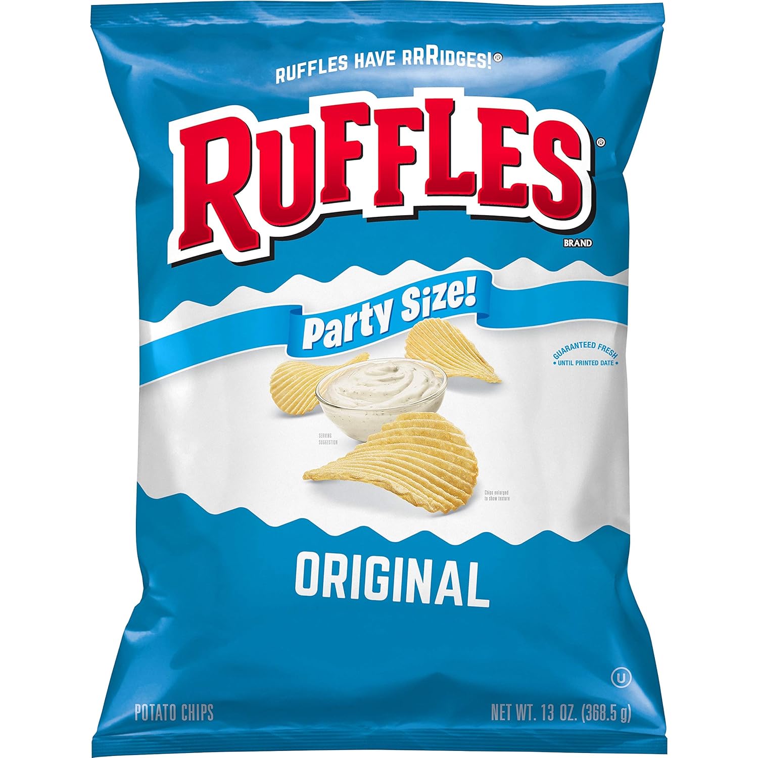 13oz party-size single bag for group sharing