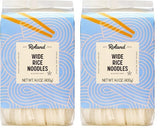 Roland Foods Wide Rice Noodles – Gluten-Free Pantry Staple for Celiac-Safe Weeknight Dinners, Clean-Label Comfort Food