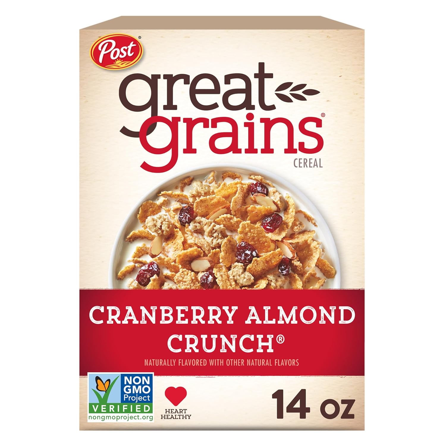 14 oz box of cranberry almond crunch variety